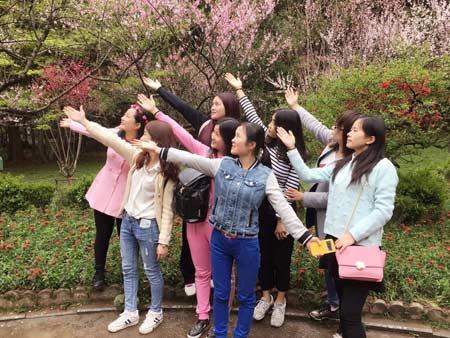 創勝團隊組織“廬山二日游”活動 提倡多出去看看